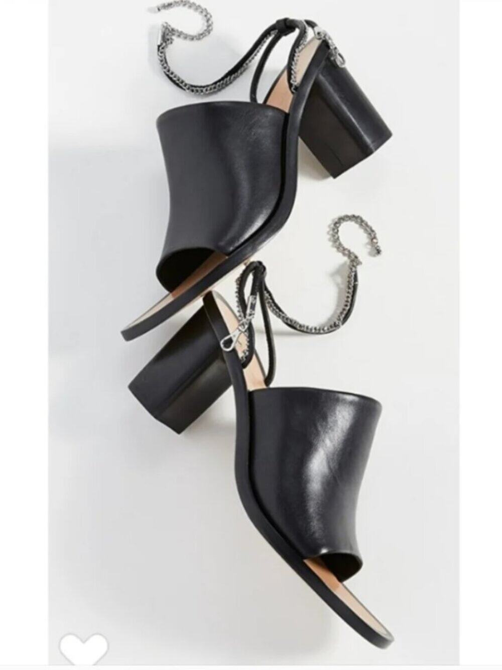 Rag & Bone Nella High Heels in Black Size 36.5